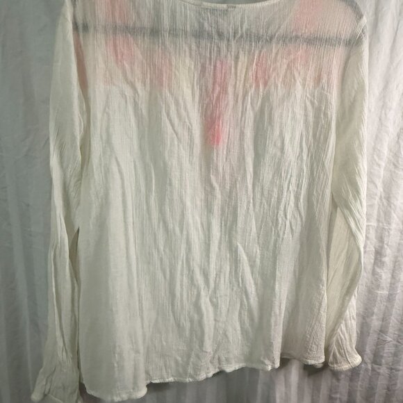 Vintage Decree Women's Top – White – Size XL – Soft & Stylish - Picture 9 of 11